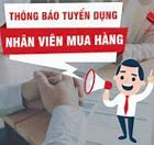 Tuyển Dụng Nhân Viên Mua Hàng Nội Địa